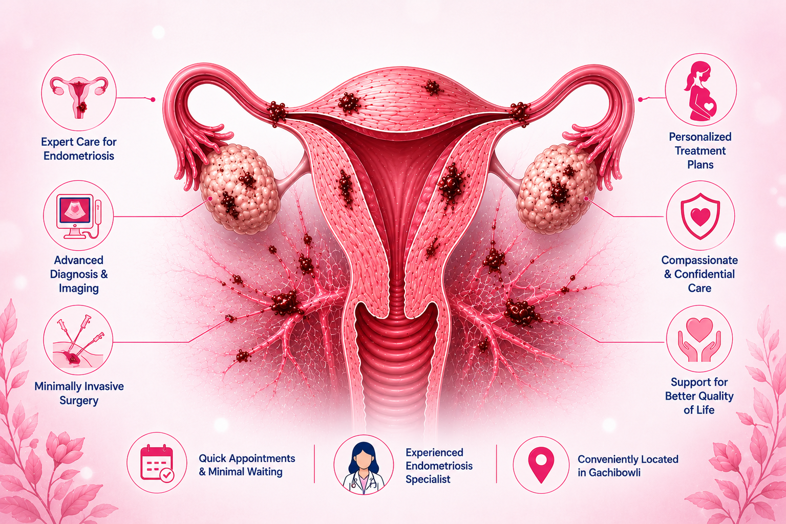 Best Endometriosis Specialist in Gachibowli for Advanced Women’s Care